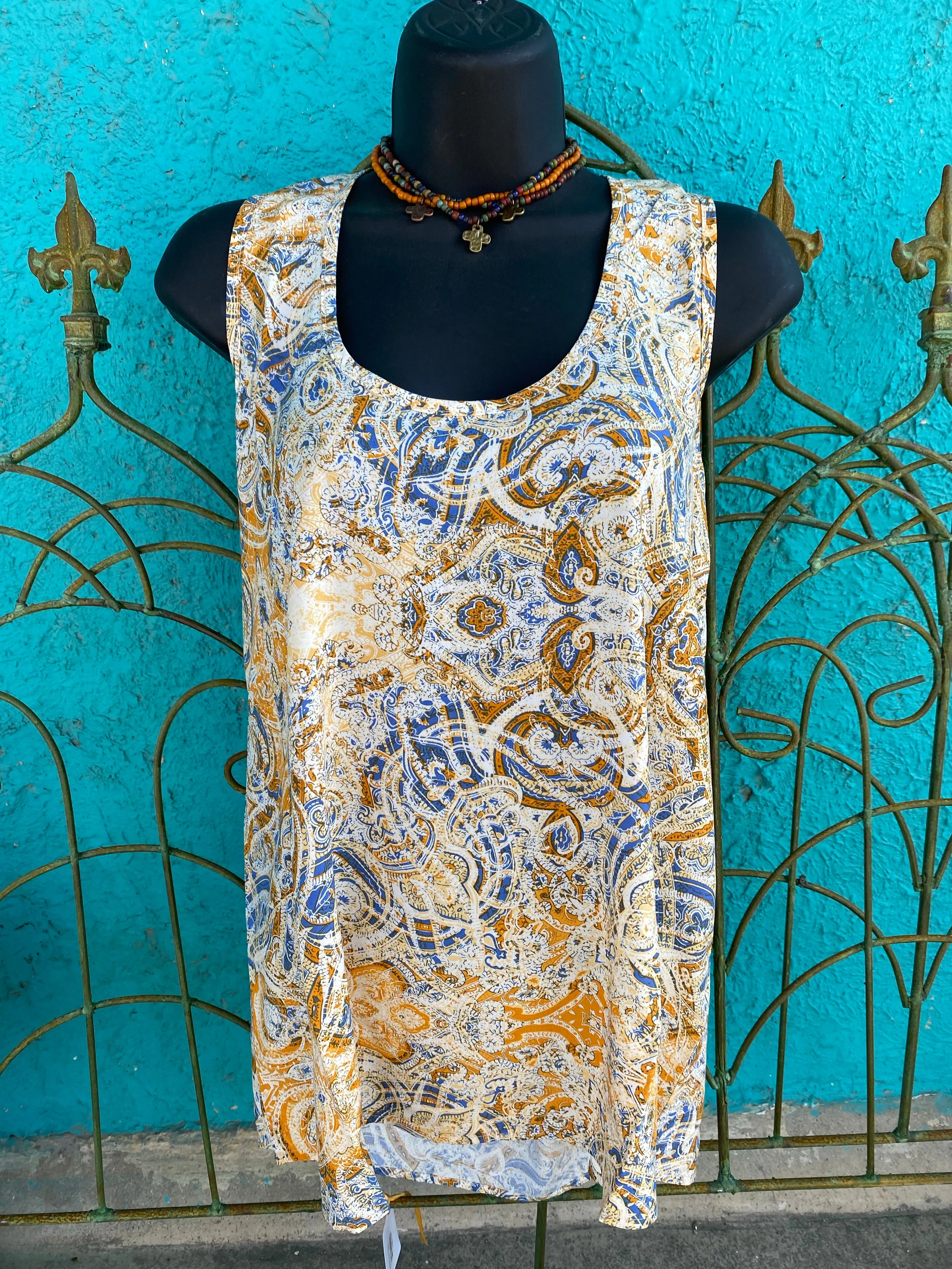 Paisley Boho Keilani Tank Top