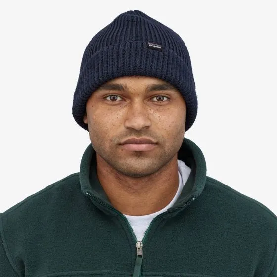 Patagonia Fishermans Rolled Beanie - Navy