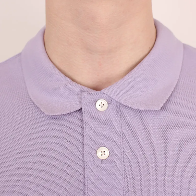 Paul Smith Lilac Zebra Polo Shirt