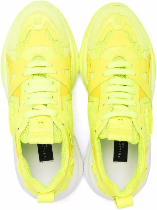 Philipp Plein Hurricane runner sneakers Yellow