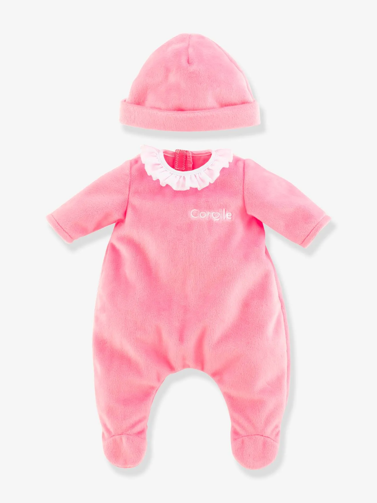 Pink Sleepsuit + Beanie - COROLLE - rose