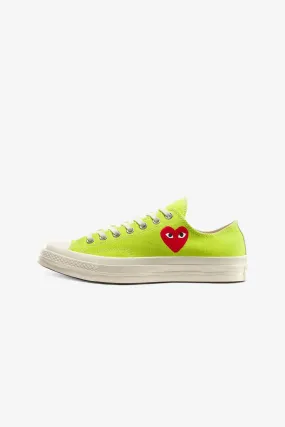 Play Comme des Garons x Converse Chuck '70 Low (Bright Green)