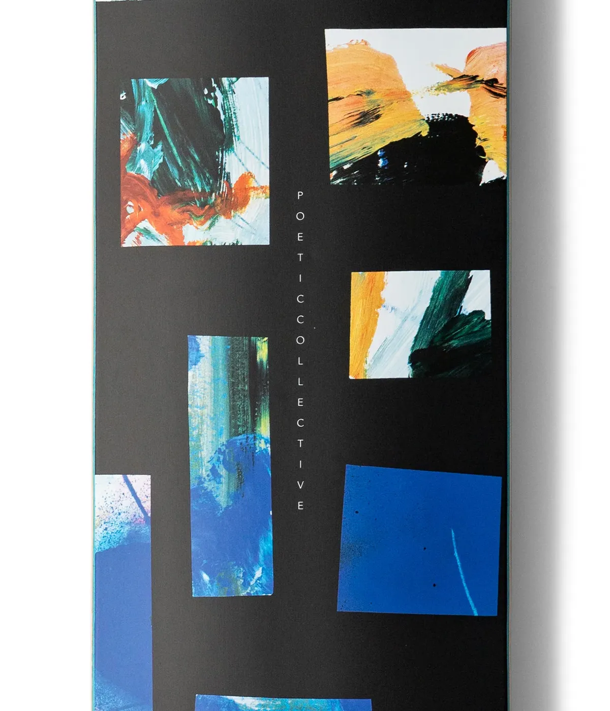 Poetic Collective  Skateboard Abstract Squares 8.25"