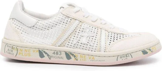 Premiata Bonnie panelled sneakers Neutrals