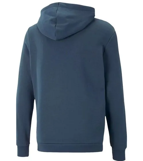 PUMA ESS Logo Men's Stylish Hoodie Cotton Hoodie with Logo on the Chest 679631 Grey, Black, Blue