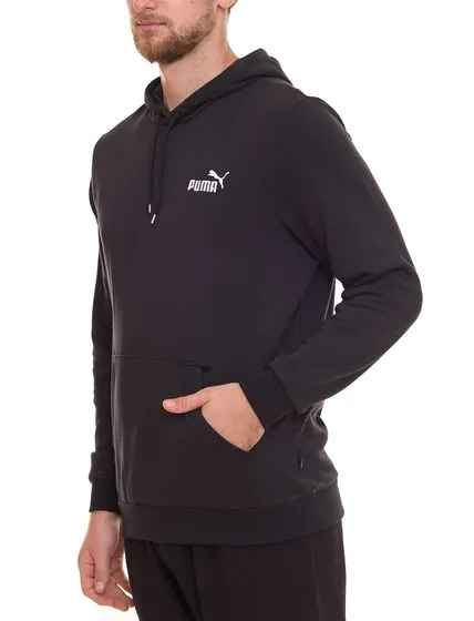 PUMA ESS Logo Men's Stylish Hoodie Cotton Hoodie with Logo on the Chest 679631 Grey, Black, Blue