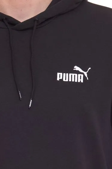 PUMA ESS Logo Men's Stylish Hoodie Cotton Hoodie with Logo on the Chest 679631 Grey, Black, Blue