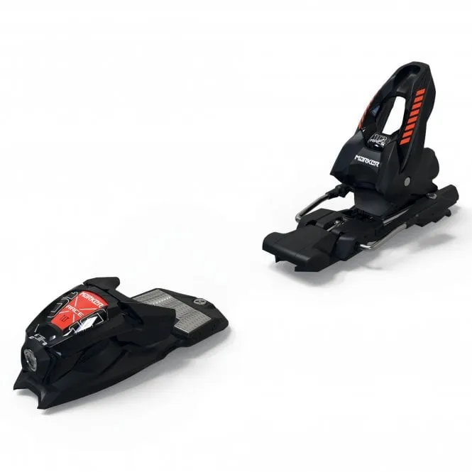 Race 10 Junior Race Ski Binding - Black/Red