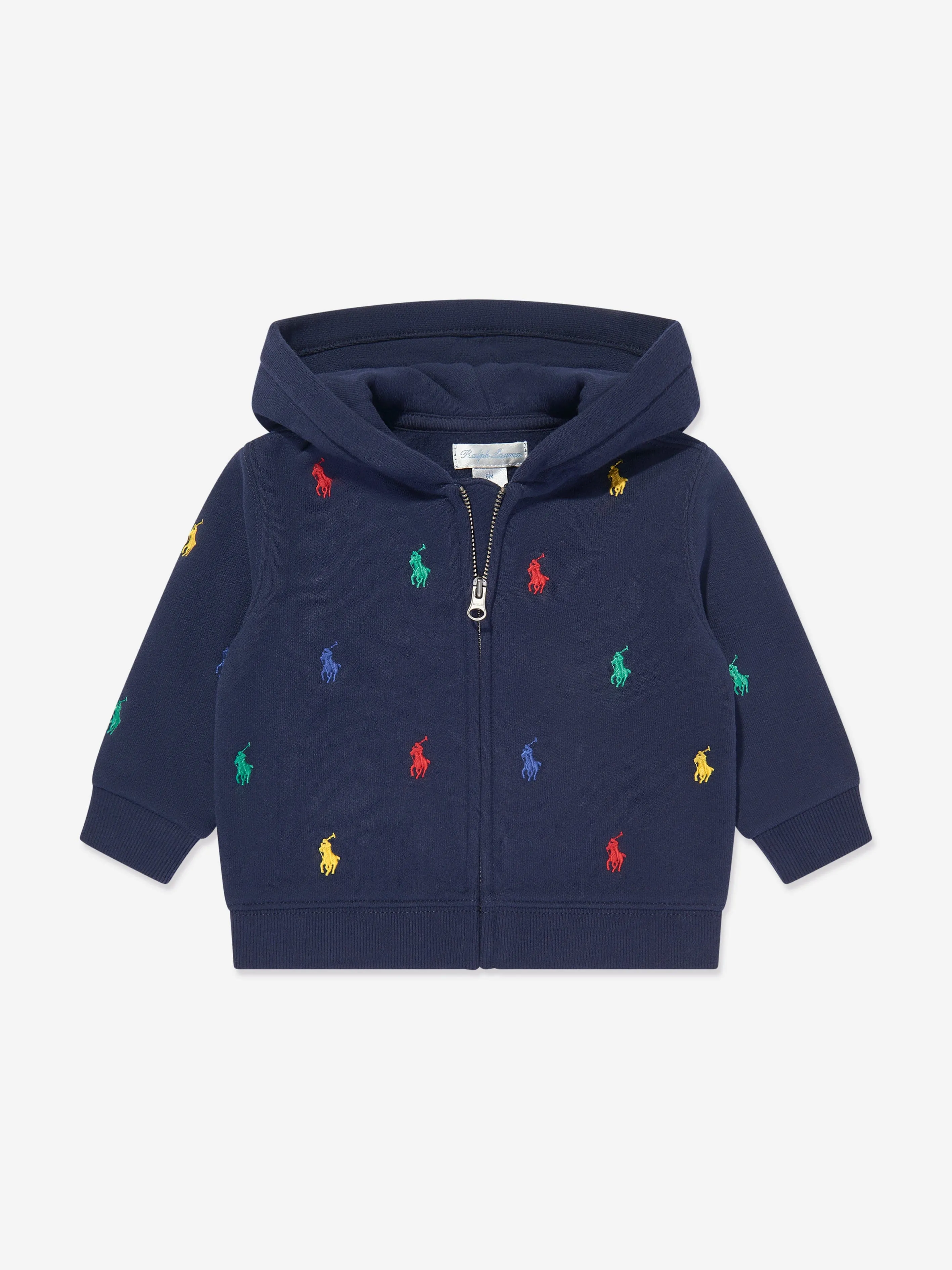 Ralph Lauren Baby Boys Multi Logo Tracksuit in Navy