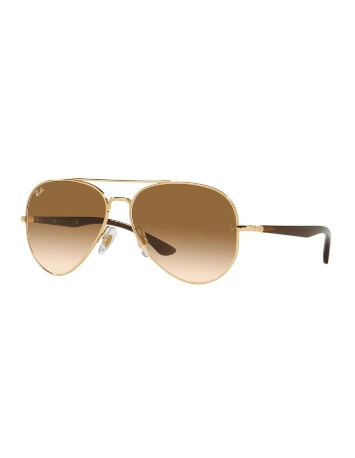 RB3675 Gold Sunglasses