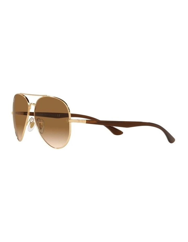 RB3675 Gold Sunglasses