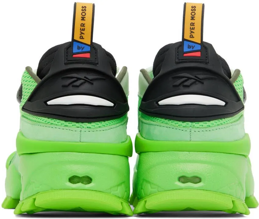 Reebok by Pyer Moss Green Experiment 4 Fury Trail Sneakers