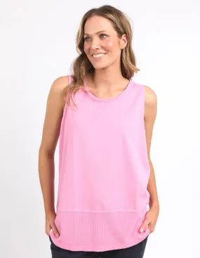 Rib Tank Strawberry Pink