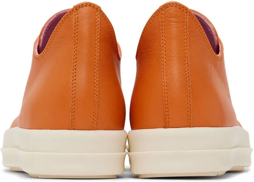 Rick Owens Kids Orange Low Sneakers