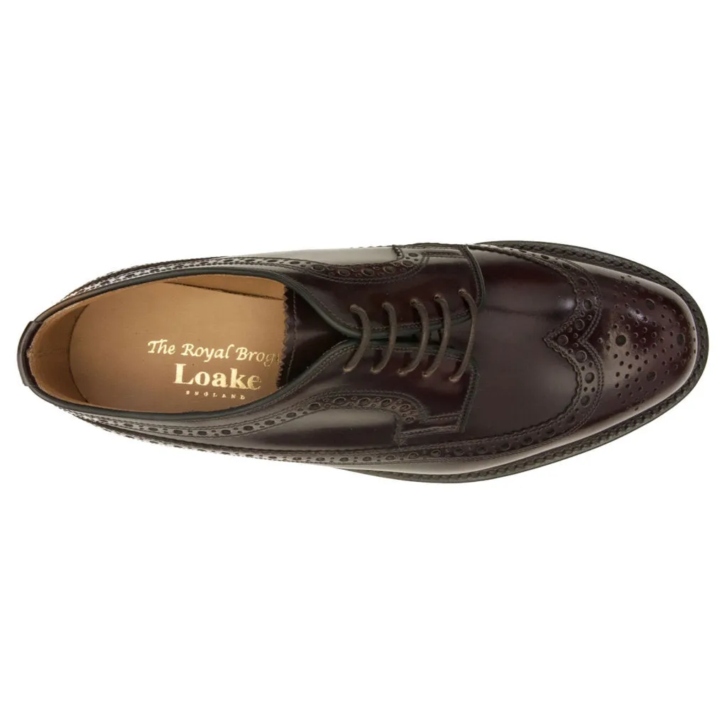 Royal Polished Leather Men's Brogue Shoes