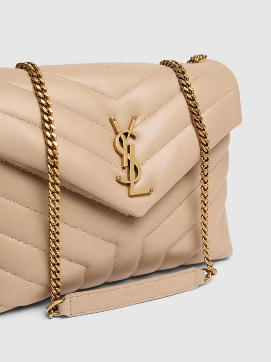 Saint Laurent   Small Loulou leather shoulder bag 