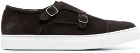 Scarosso Fabio buckled sneakers Brown