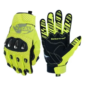 Seibertron Youth SPS-2/ SPS-5 Unisex Touchscreen Road Racing Motorcycle Gloves MTB Sports