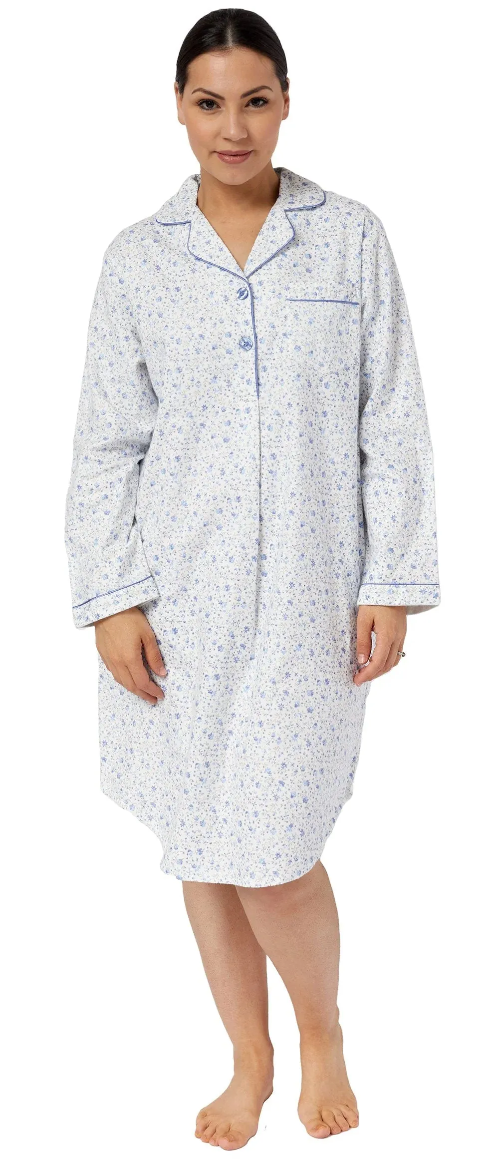 Short Flannelette Nightshirt