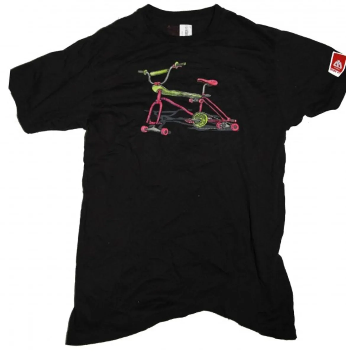 Skatebikes  Skateboard T-Shirt  Black/cycle