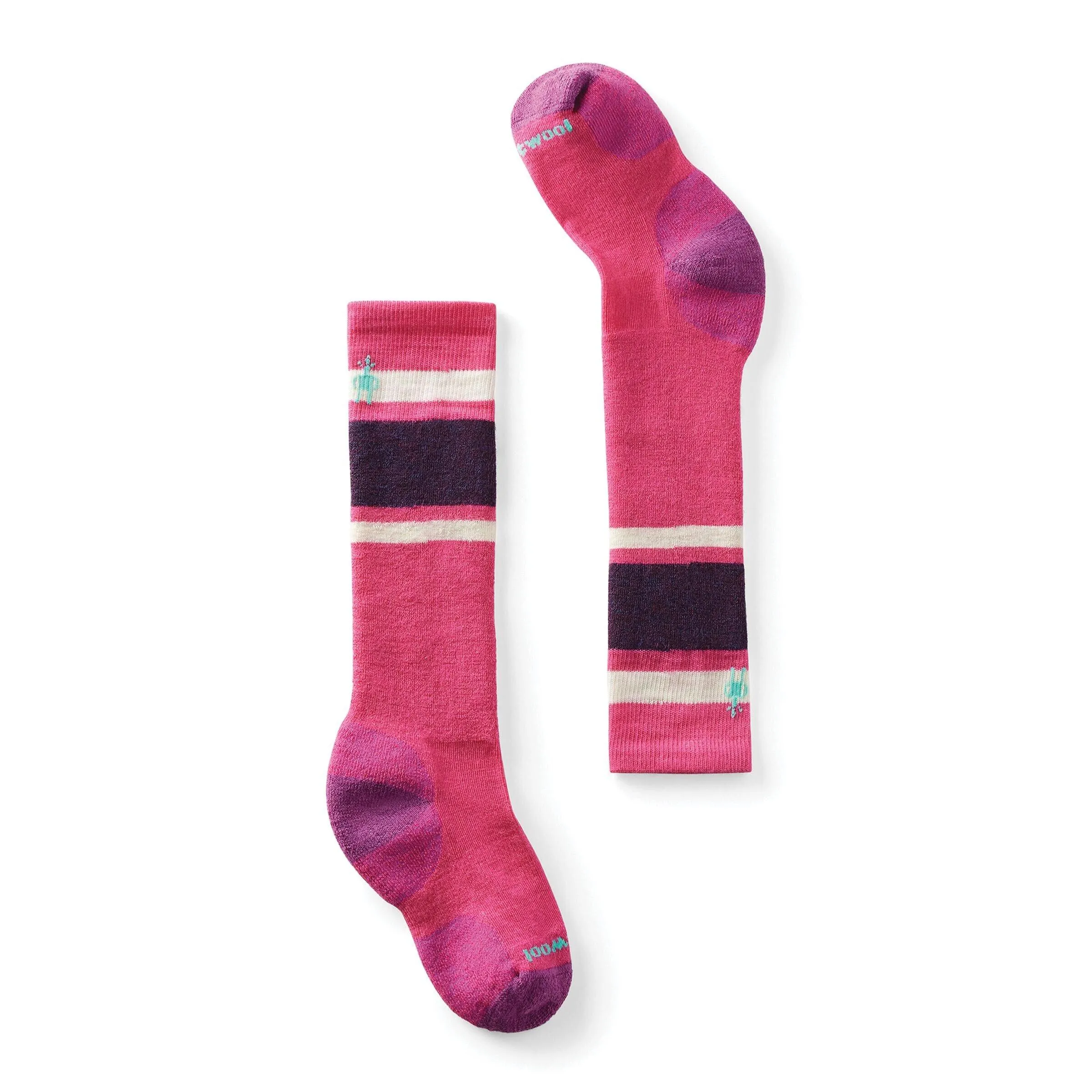 Smartwool Kids Ski Full Cushion Socks - Power Pink | George Fisher