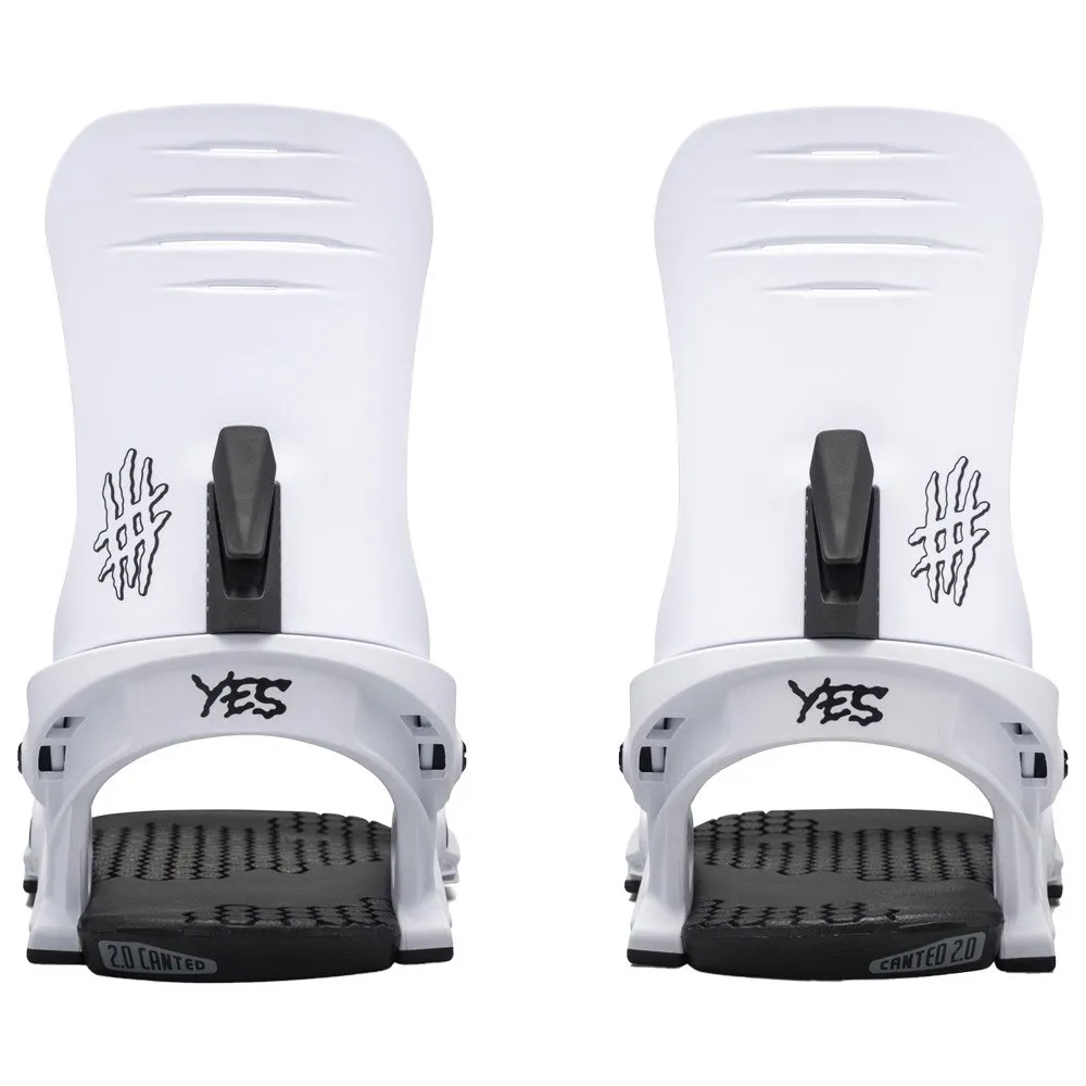 Snowboard binding Yes ---Ipo White