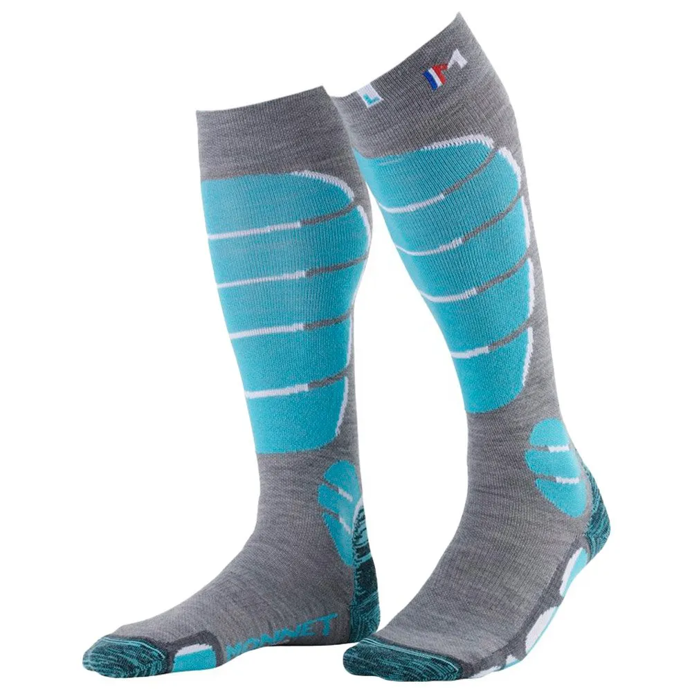 Socks Monnet ---Ski X-Light Bleu