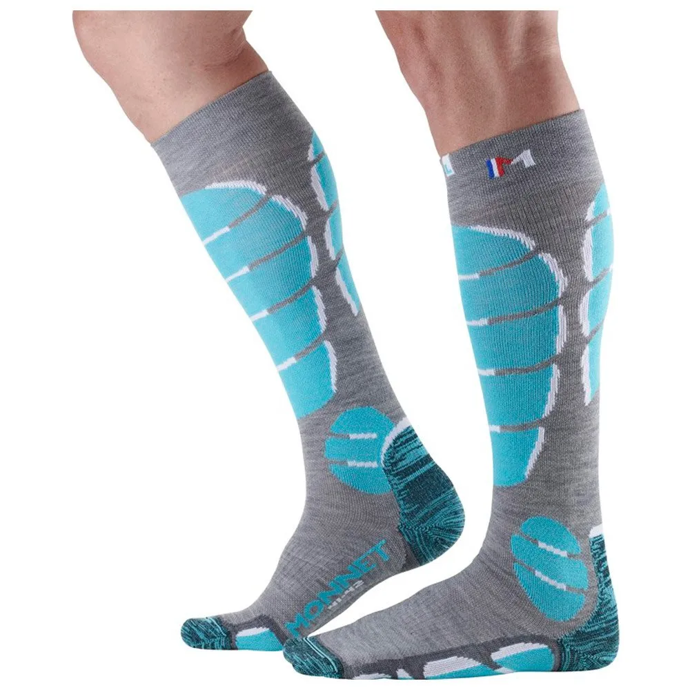 Socks Monnet ---Ski X-Light Bleu