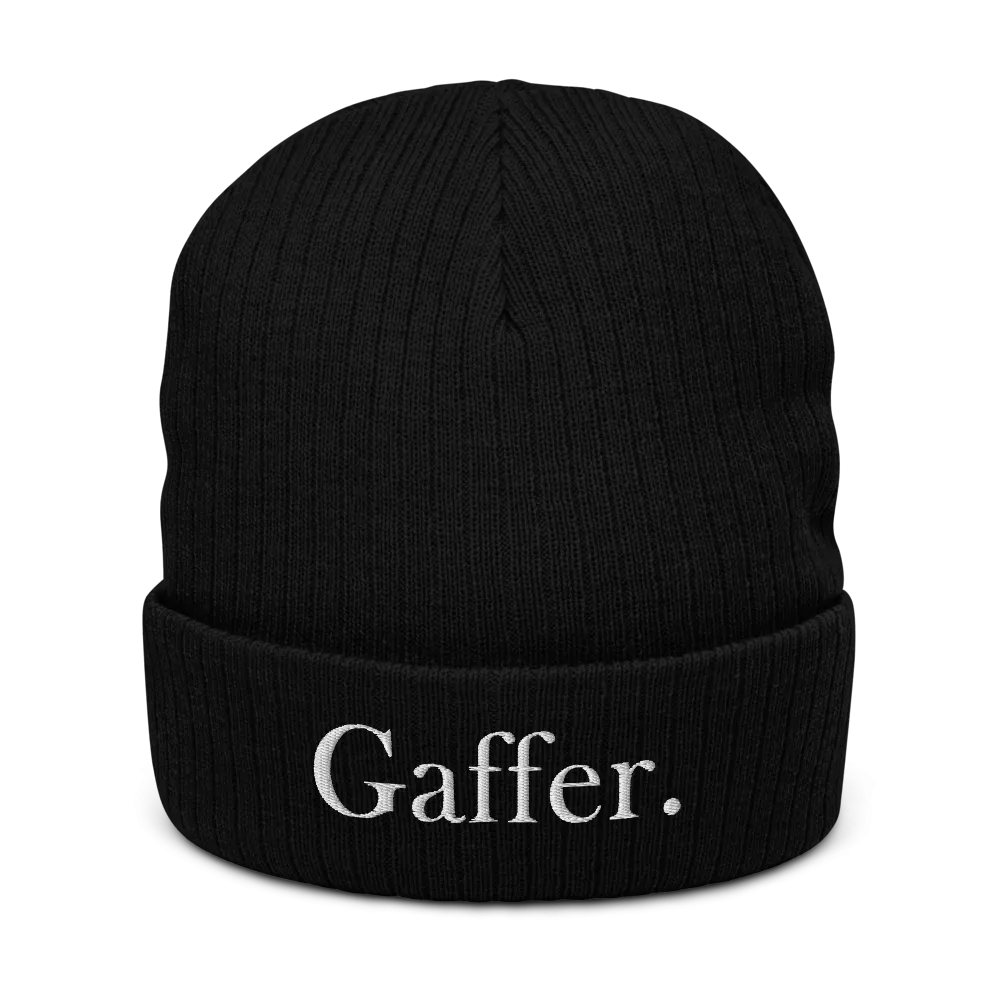 Sqdltd Gaffer Recycled cuffed beanie WL