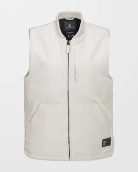 Stone Castine Puff Vest - Stone