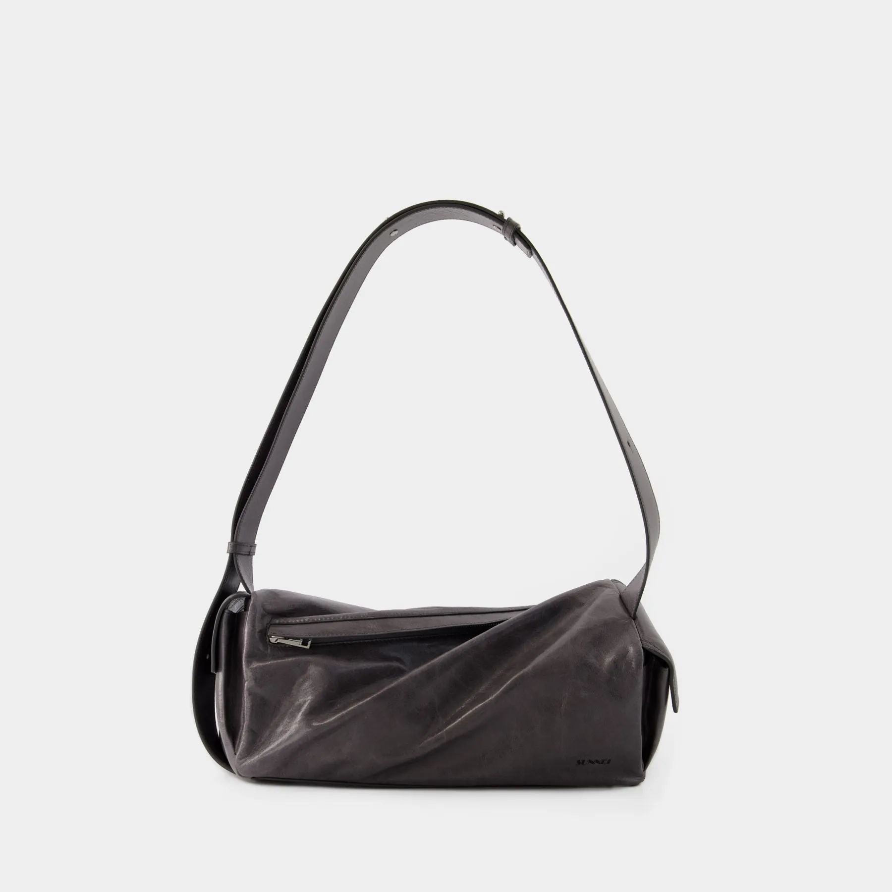 Sunnei  Shoulder Bag Labauletto - Sunnei - Leather - Grey