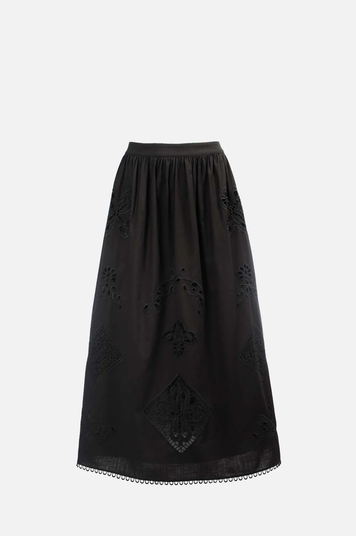 Tanner Skirt Black Eyelet