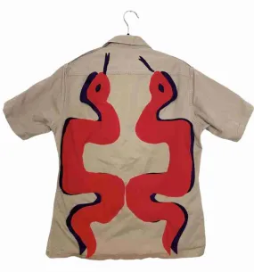 Tory snake army shirt polo