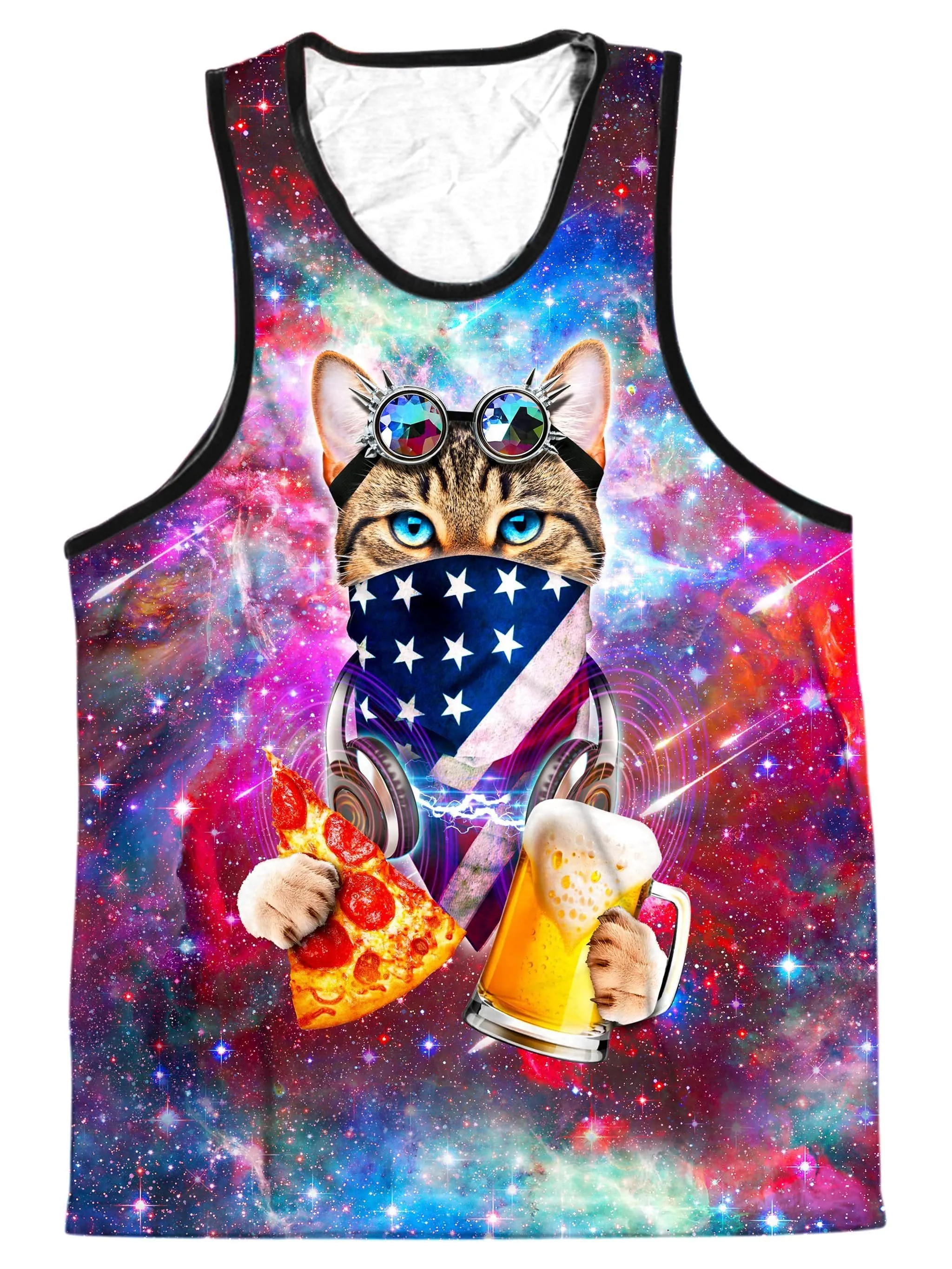 USA Rave Cat Men's Tank