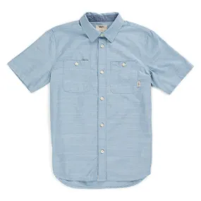 Vans Guilder IV Boys Button Up (Blue Ashes)