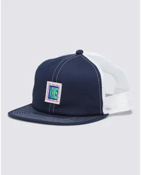 Vans Higher Place Unstructured Trucker Hat - Dress Blues