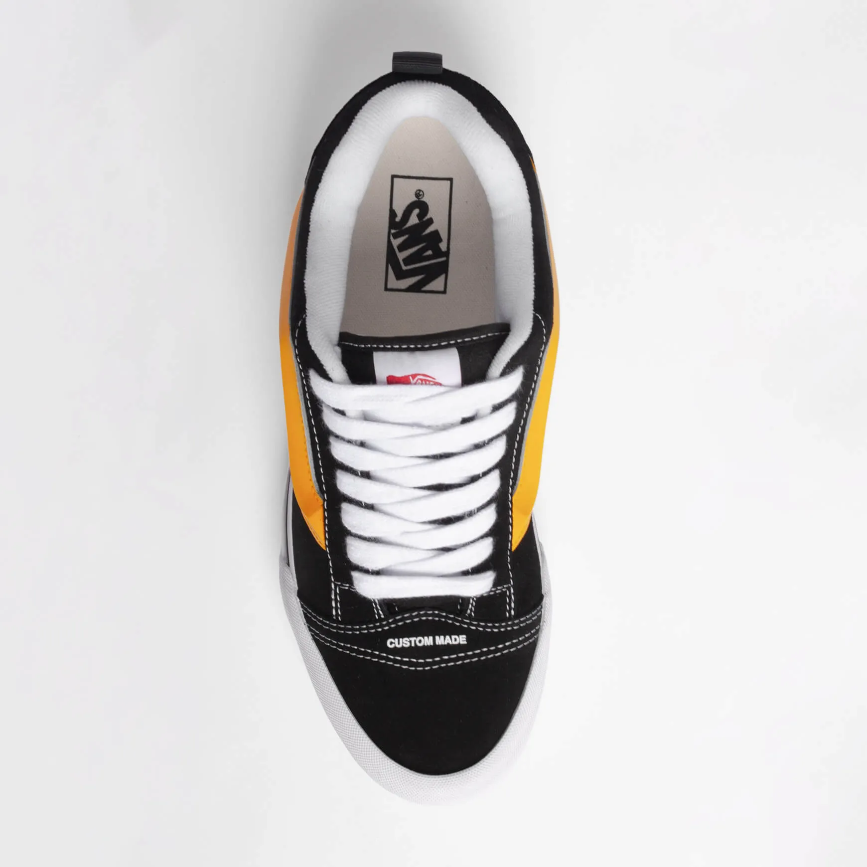 Vans Knu Skool Leather Custom Made Black/White