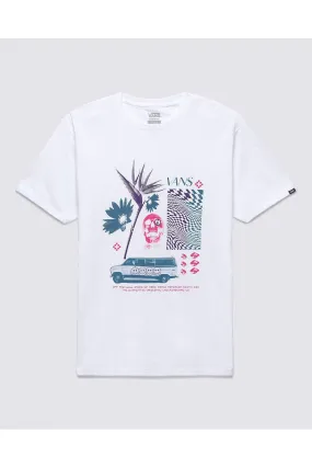 Vans Warped Vacation Short Sleeve T-Shirt White