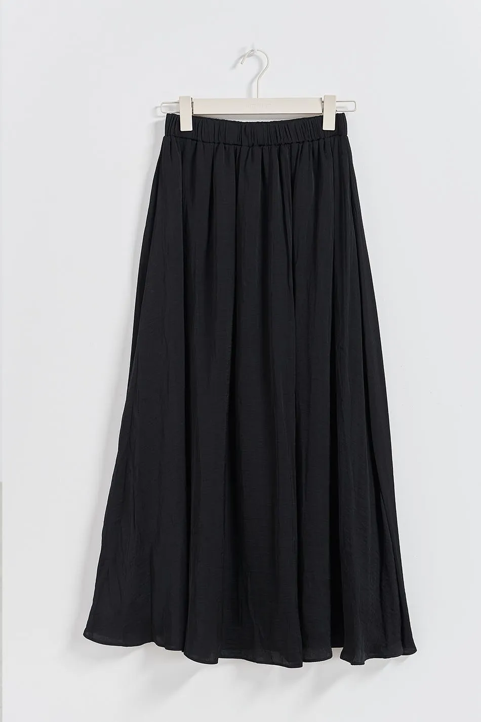 Wide petite maxi skirt