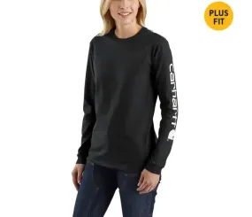 WK231 Workwear Sleeve Logo Long Sleeve T-shirt