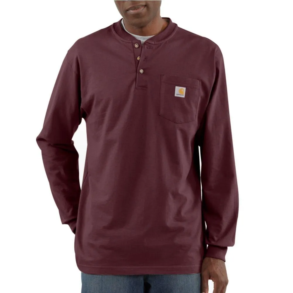 Workwear Long Sleeve Henley - K128