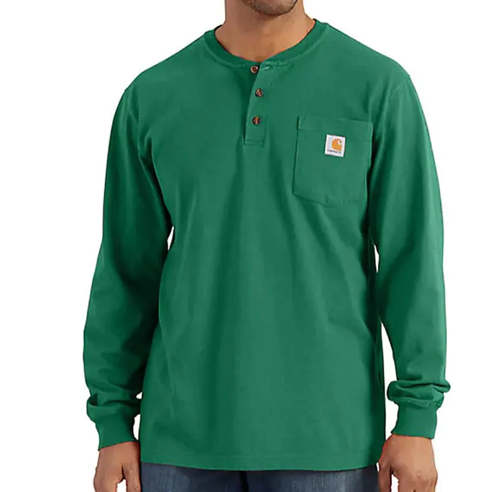 Workwear Long Sleeve Henley - K128