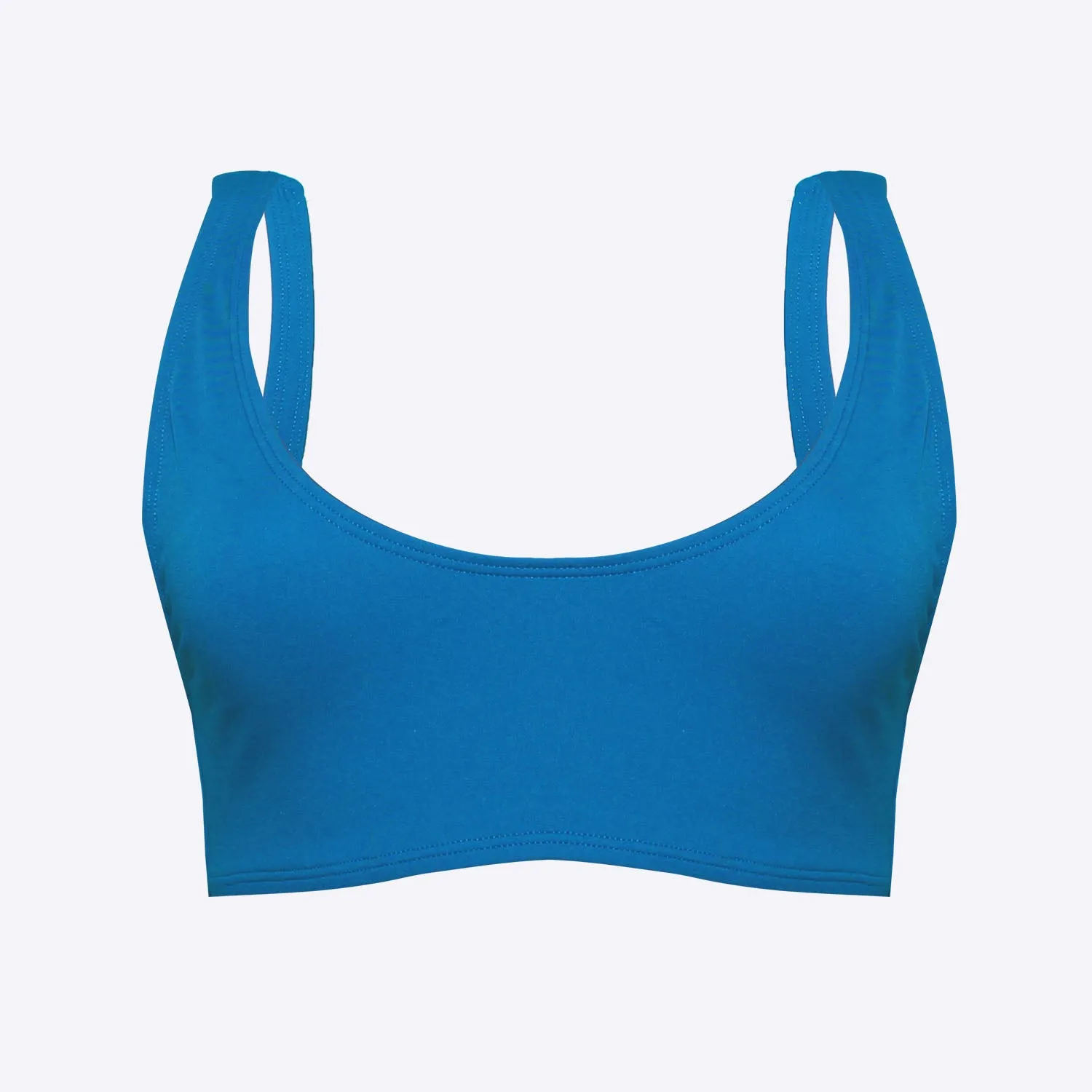 WUKA Teen Swim Bikini Top Blue