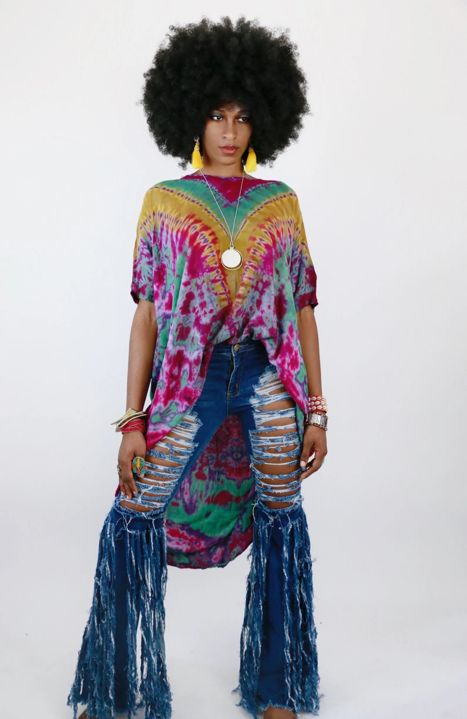 Yovana Tie Dye Tunic