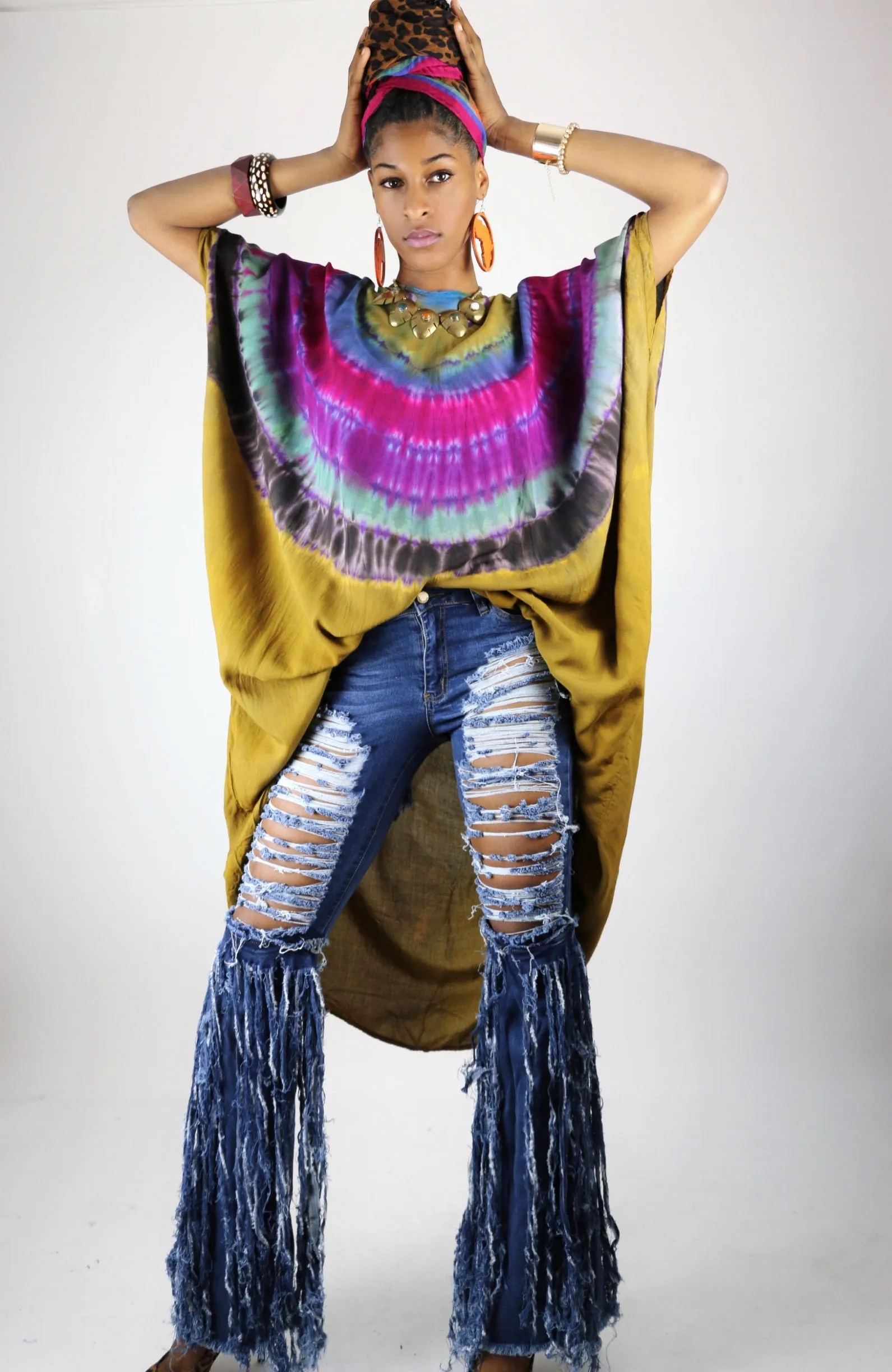 Yovana Tie Dye Tunic