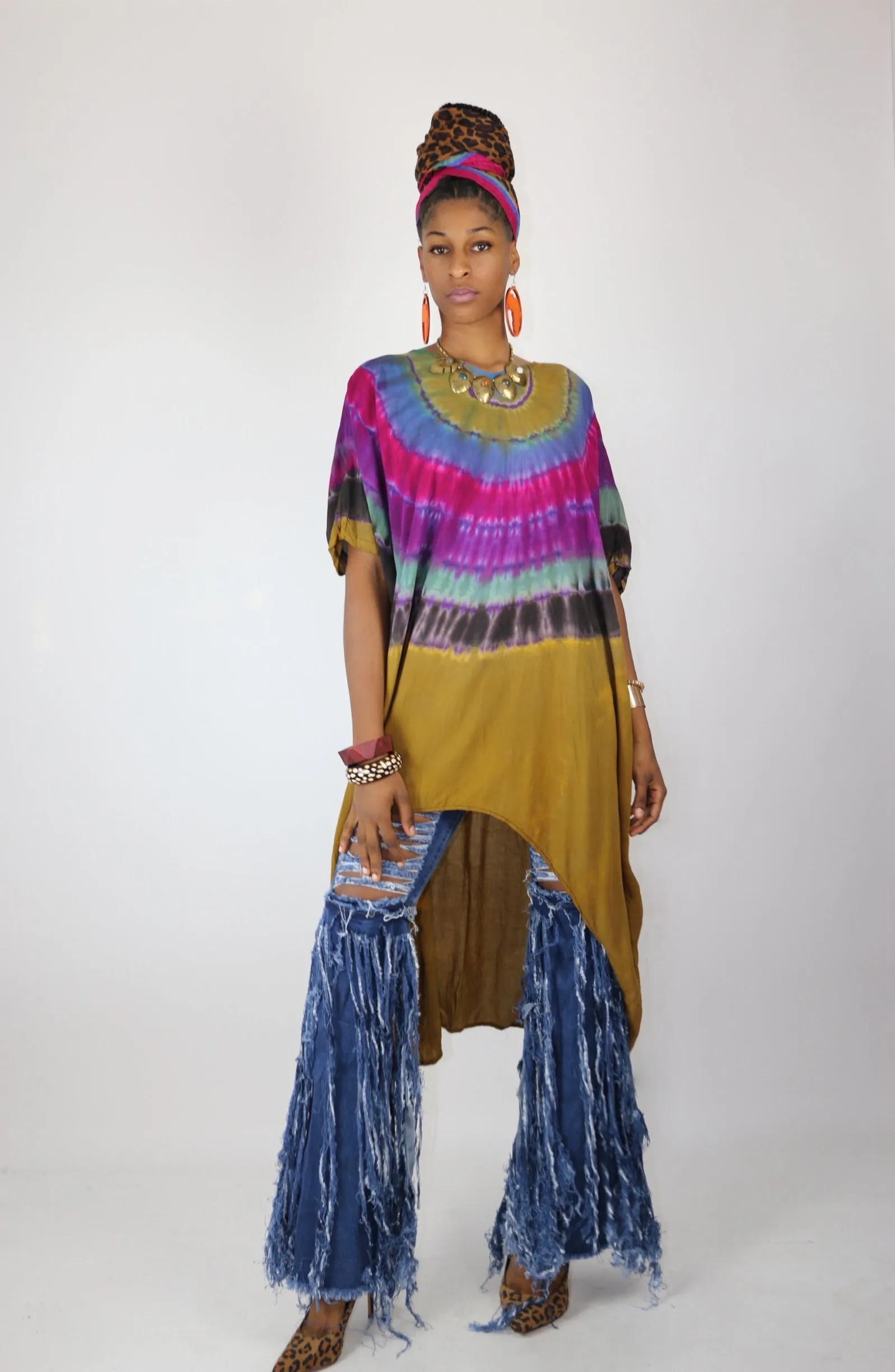 Yovana Tie Dye Tunic